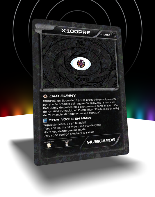 X100PRE - Musicard